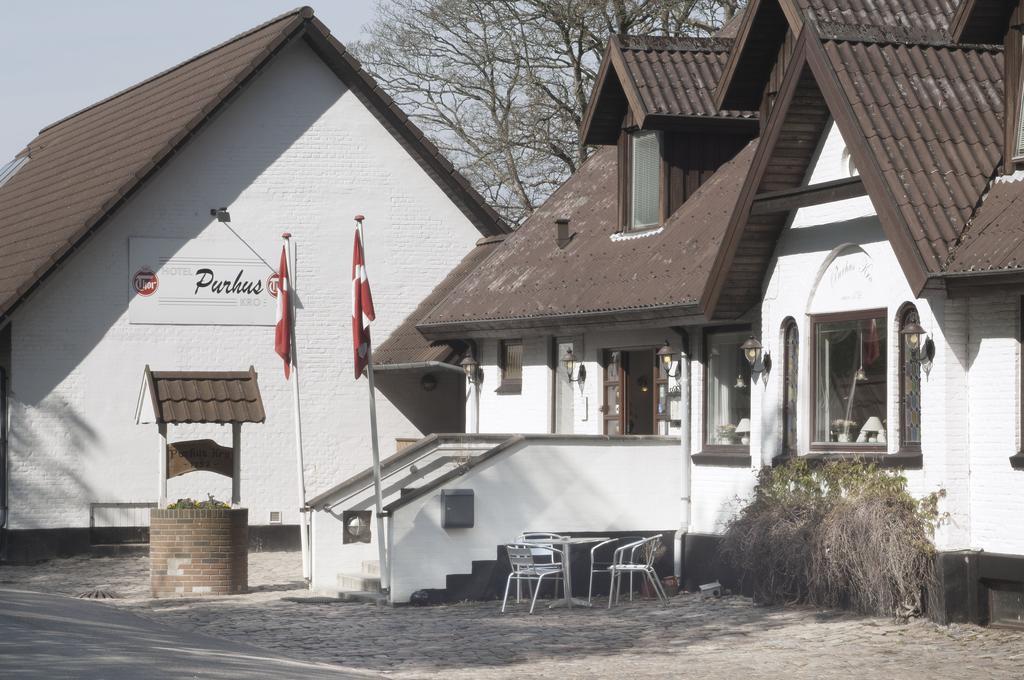 Purhus Kro Fårup Esterno foto